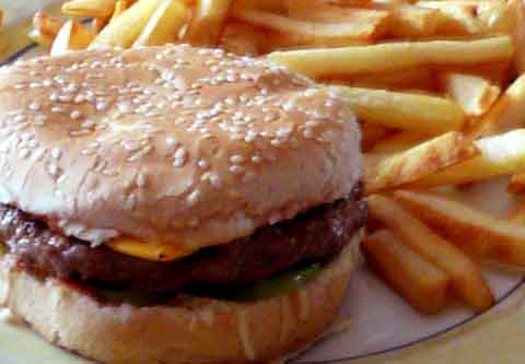 perdre-du-poids-hamburger-frite